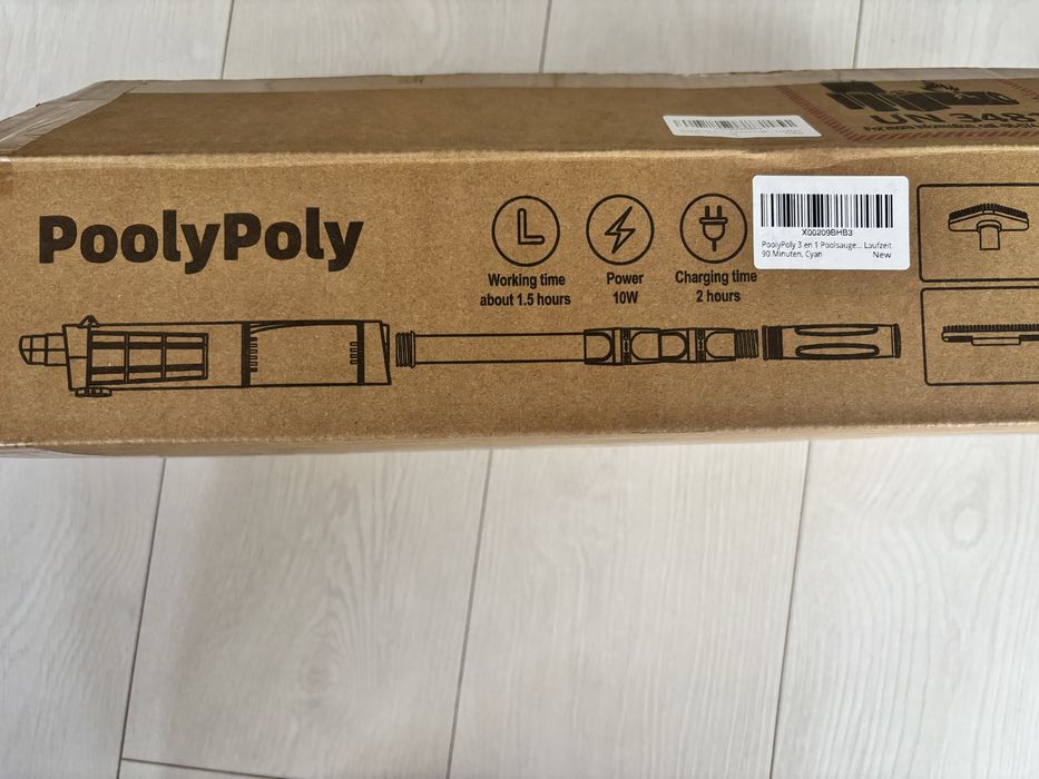 Aspirator electric 3 în 1 pentru piscină și spa, cu mâner reglabil