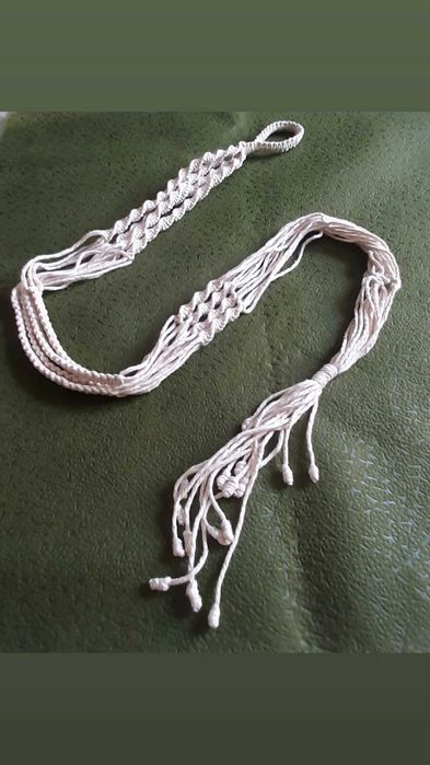 Подвесы для кашпо. Макраме.