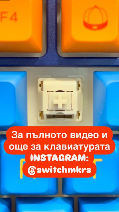 Custom Механична клавиатура - Monsgeek M1 V3 НОВА!!!