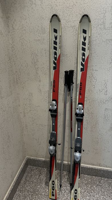 Горные лыжи с ботинками