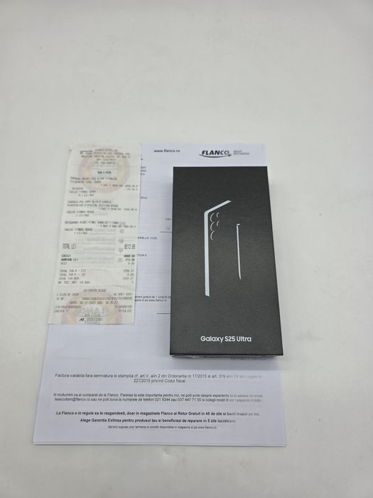 Samsung Galaxy S25 Ultra, 256GB, FACTURA + GARANTIE, nou, NEACTIVAT