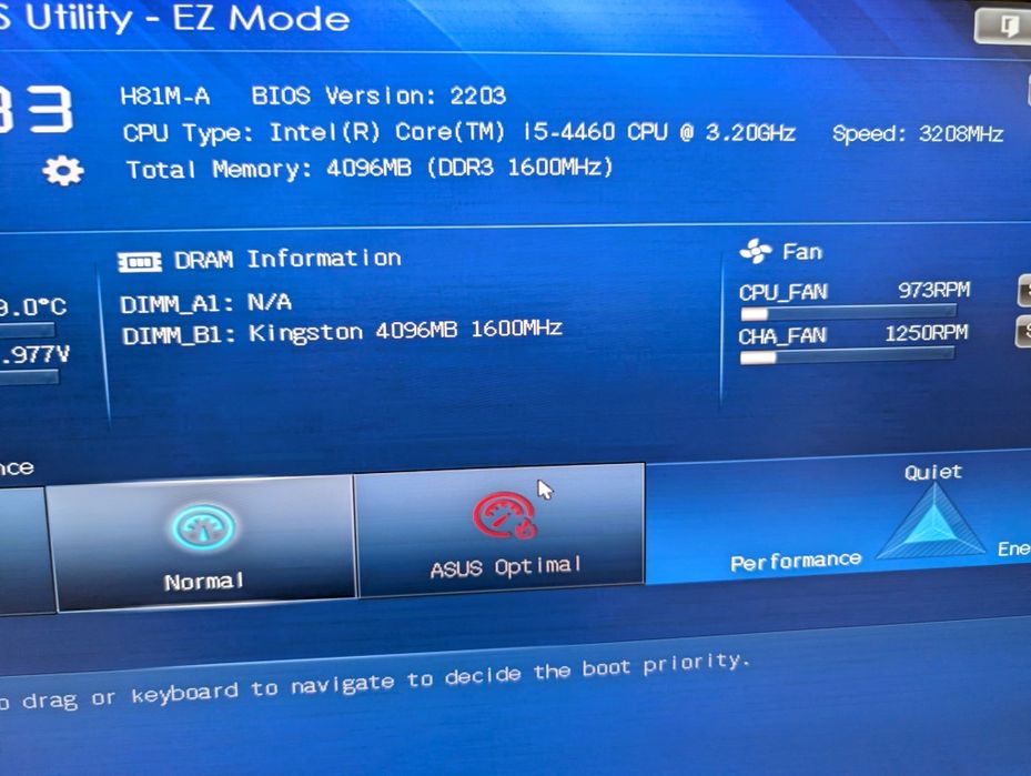 PC complet ssd 1tb, i5 4460 , 4gb ram