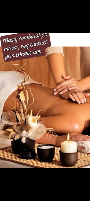Masaj de relaxare combinat , central zona Unirea