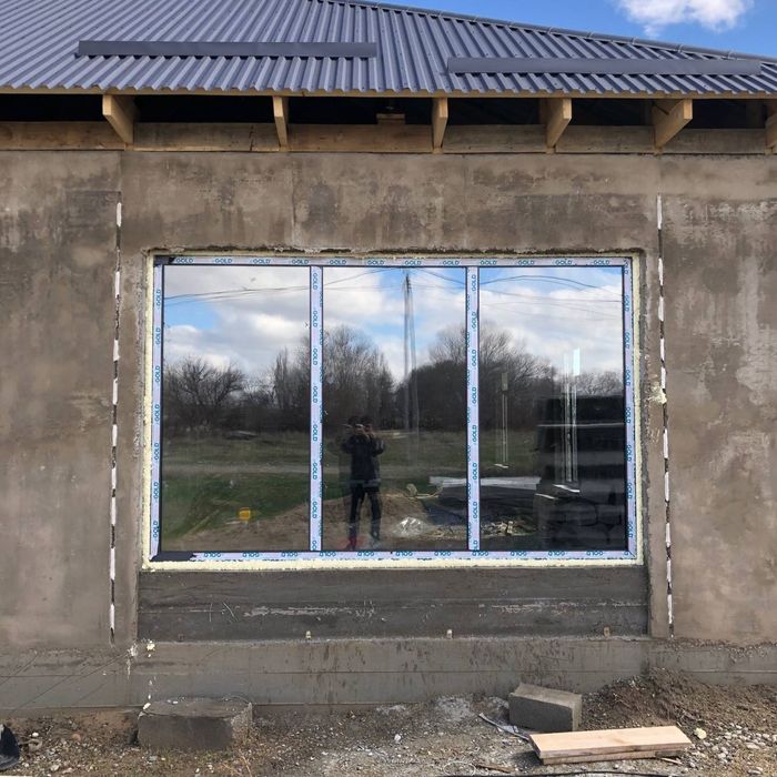 Пластиковые окна двери  УСТАНОВКА