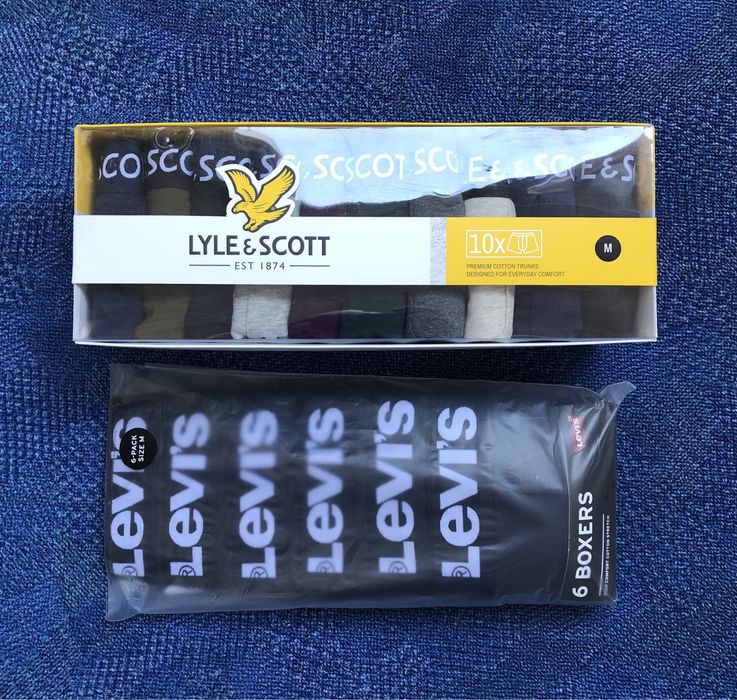 Lyle & Scott / Levis / Levi’s ОРИГИНАЛНИ мъжки боксерки - М