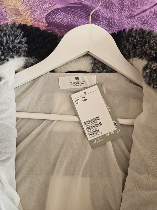 Ново мъхесто яке Н&М, размер 170-178