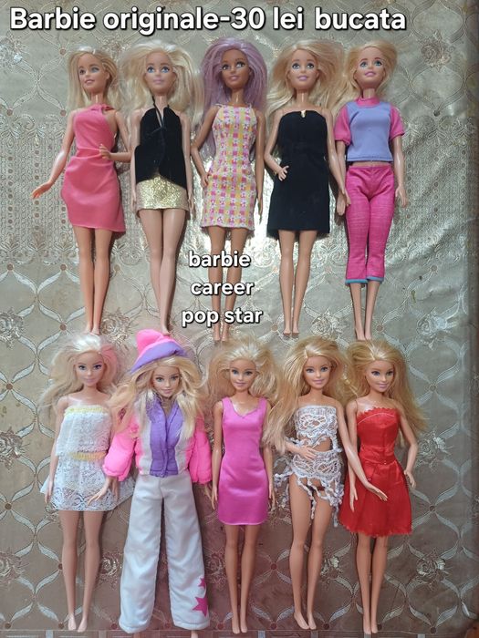 Păpuși barbie,simba,figurine