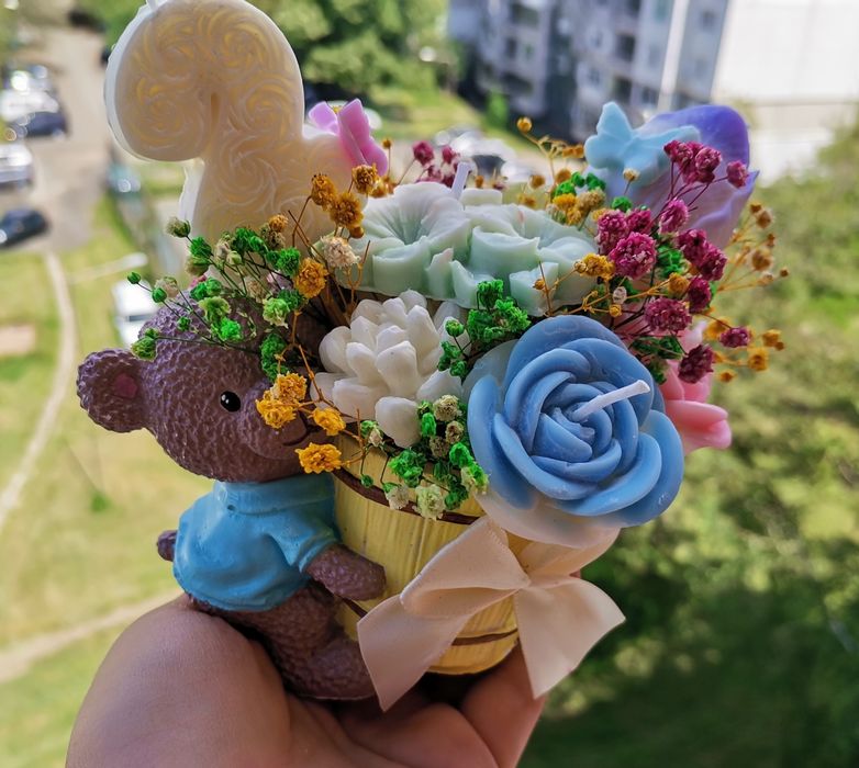 Кашпи с декорация