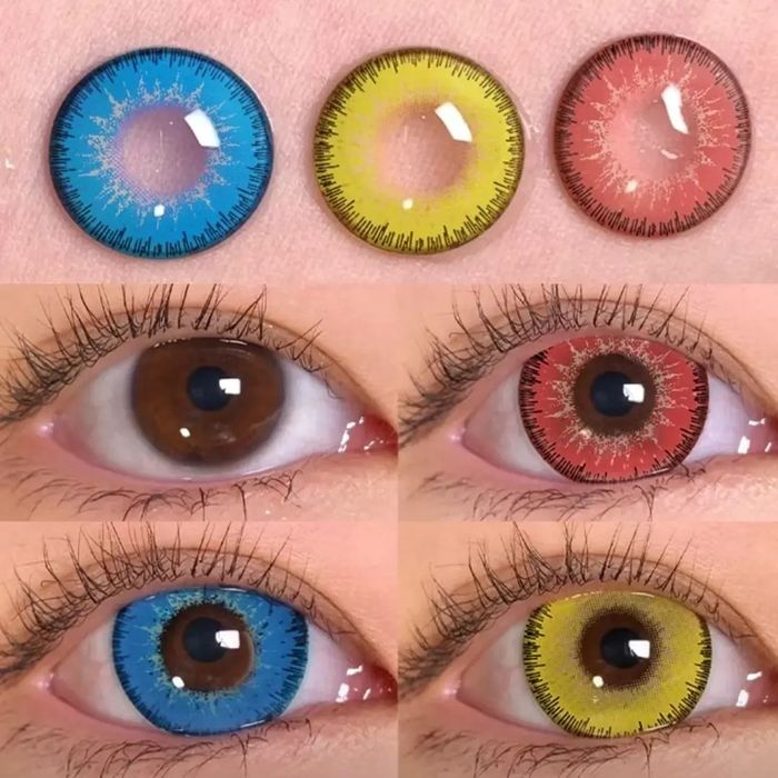 Цветные линзы для глаз