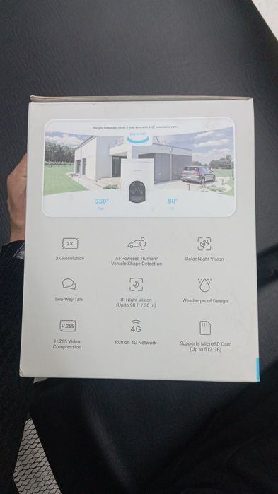 Kamira 360° (4K) 45 000 KM uzoqlikdan han boshqarsa buladi