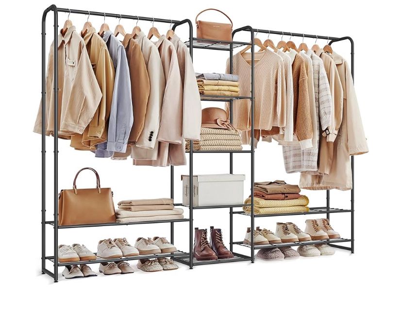 Отворен гардероб / Закачалка за дрехи SONGMICS