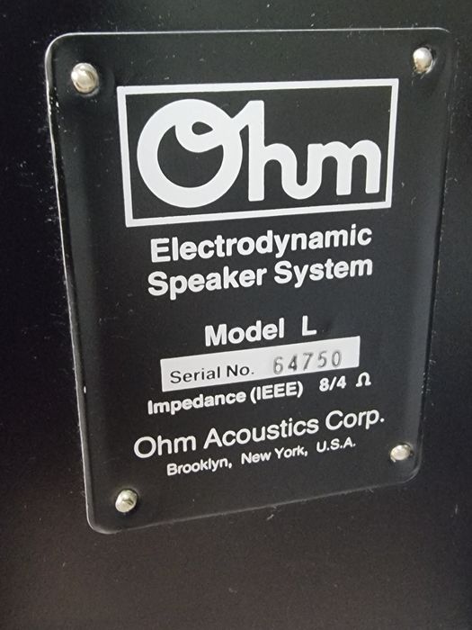 Тонколони OHM Model L
