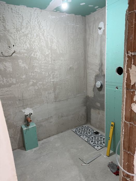 Шпакловка боя фаянс теракод