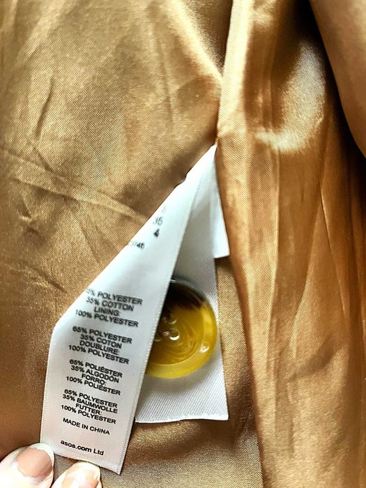 Trenci Asos Clasic Culoare Camel