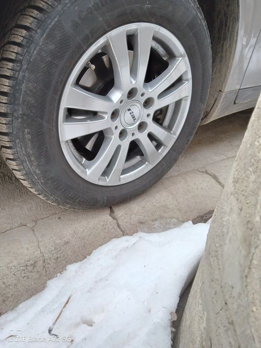 Genti allu  cu cauciuc de iarna continental