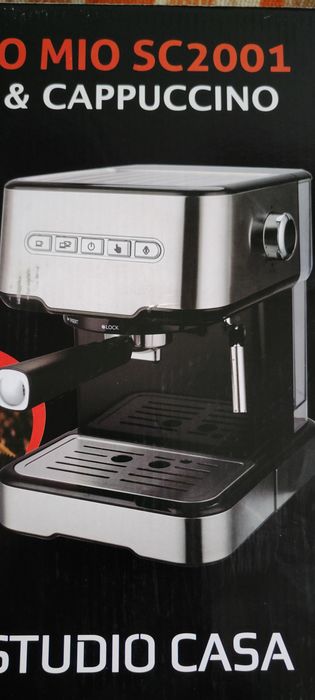 Expresor cafea Studio Casa Italia,putere mare,nou în cutie