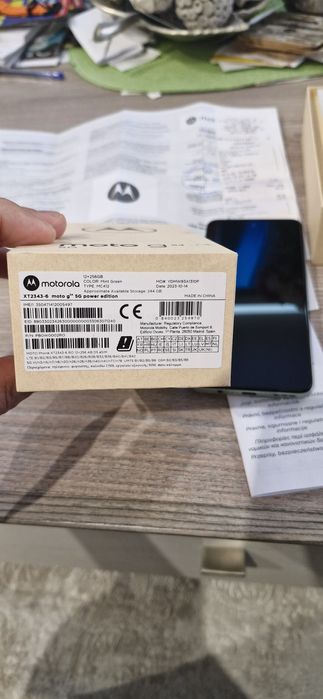 Motorola Moto g54, Power Edition, 256GB, 12GB RAM, 5G, Mint Green