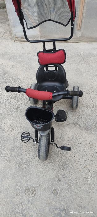 Трёхколёсный велосипед (Уч балонли велосипед)