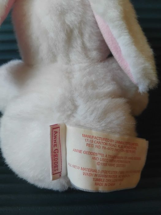 100 % Оригинална Anne Geddes кукла бебе зайче Ан Гедес