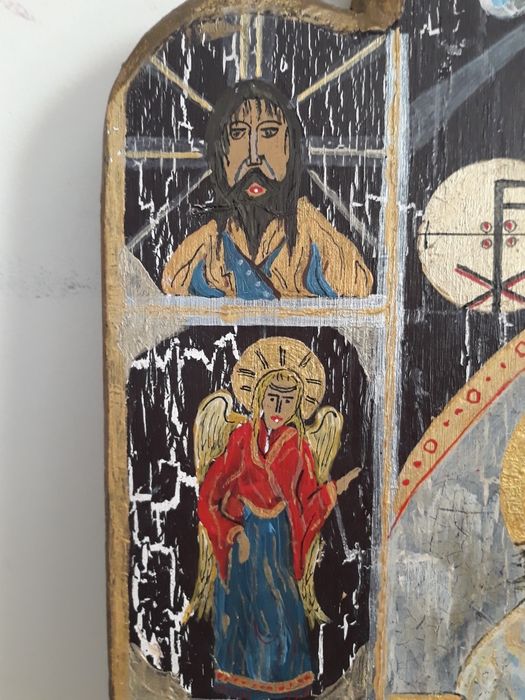 Icoana veche / Pictura pe lemn