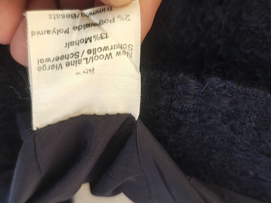 Fusta petrecuta clasica elegantă lana mohair și mătase