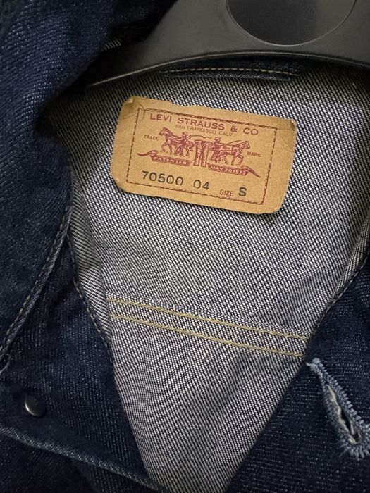 Levi's Dark Blue Denim Jacket Size S – Classic Style