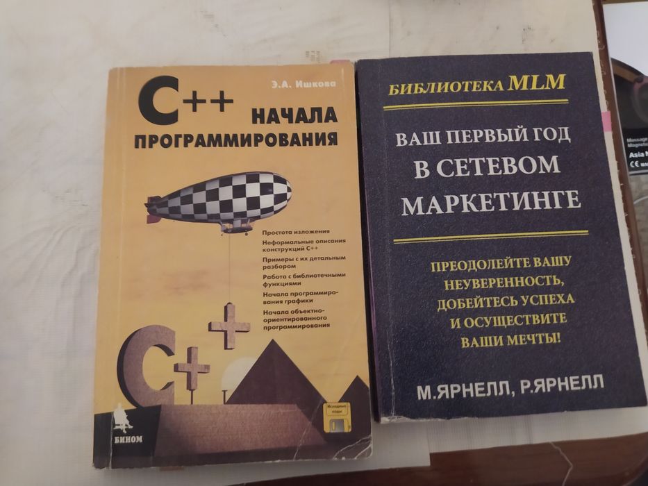 Книги по Фэн Шуй и по  программированию.