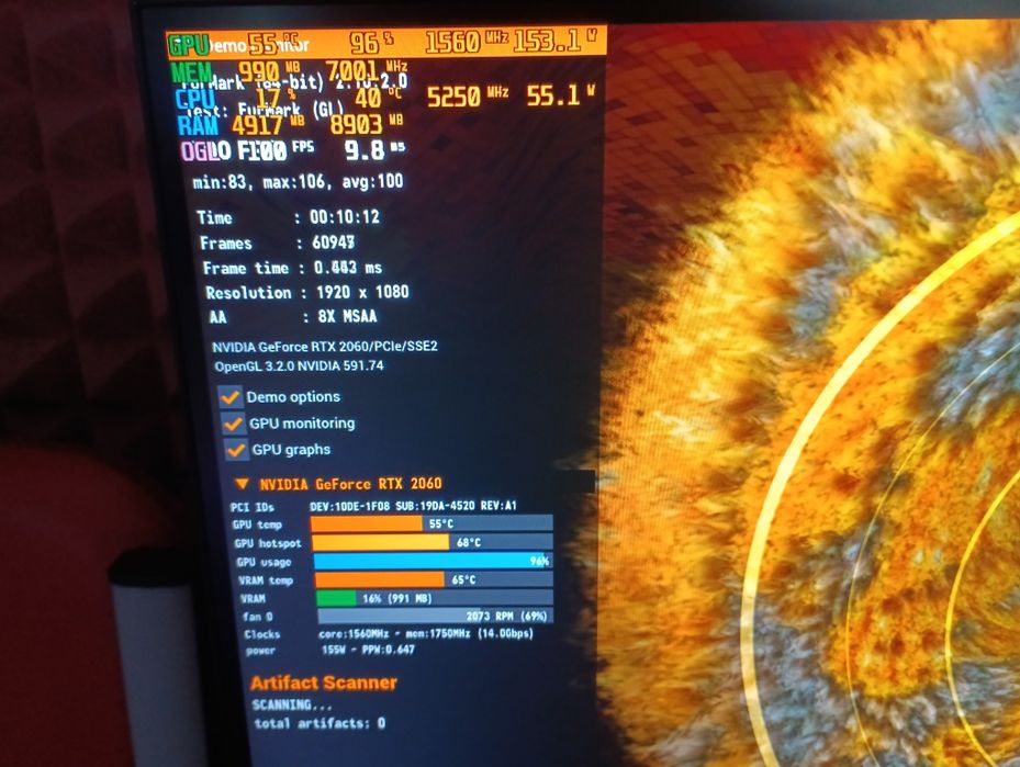 ZOTAC RTX 2060 AMP edition rgb