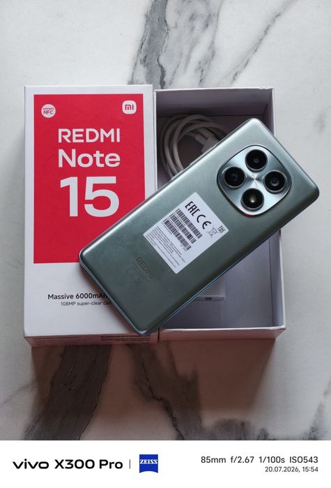 Redmi Note 15 256 gb Ram 8