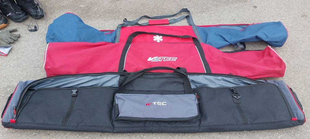 Продавам сноубордове,обувки, ски, калъфи  от Швейцария