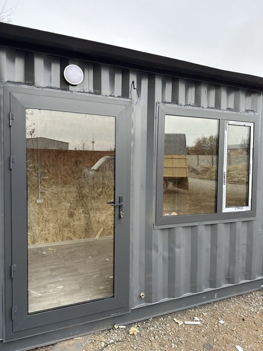 Контейнер утепленный обшитый