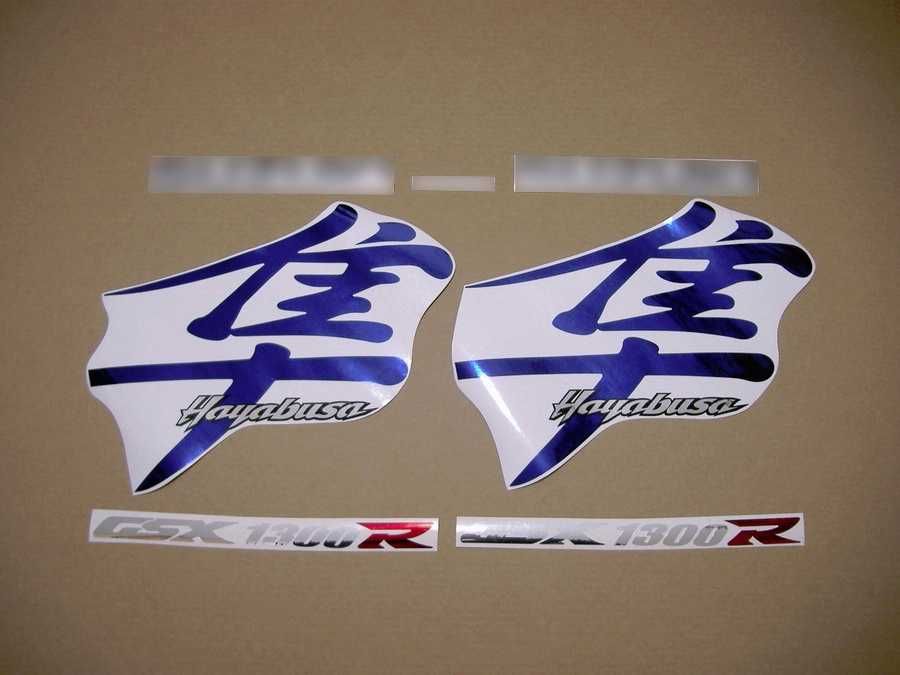 Стикери Сузуки 1300 Hayabusa 1998-2003г. лепенки Suzuki Хаябуса 2000