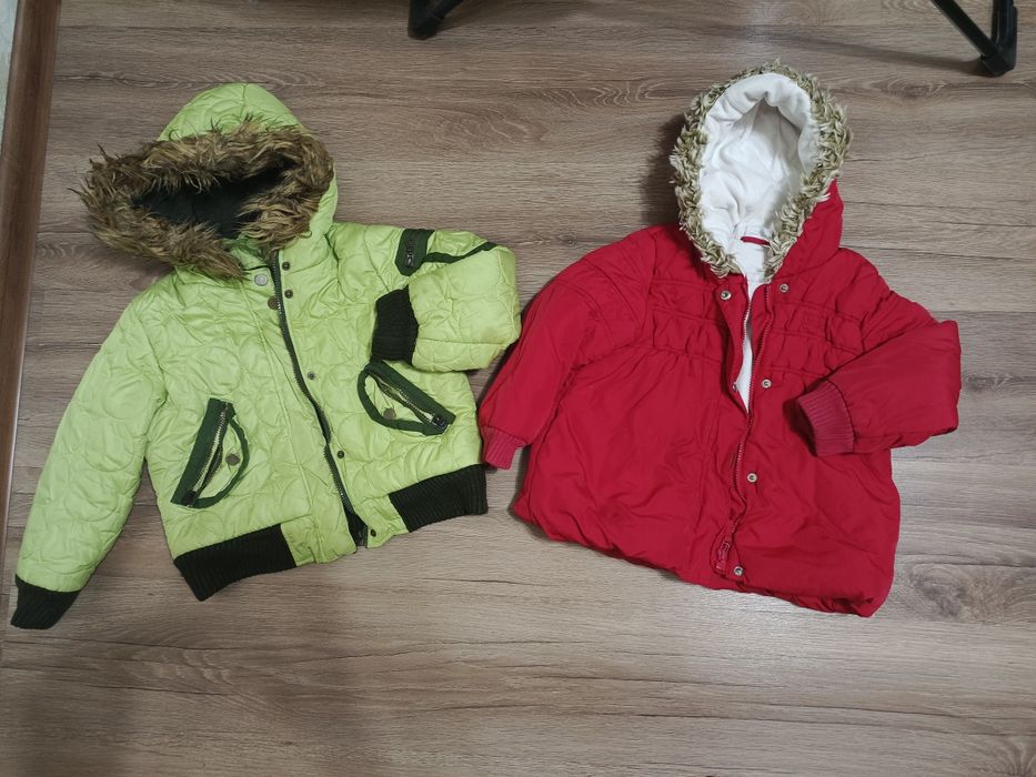 Продам теплые фирменные  куртки