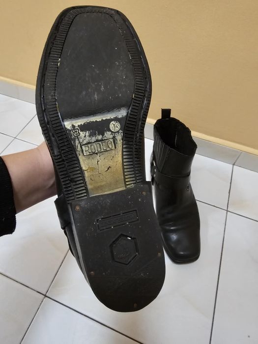 Боти естествена кожа