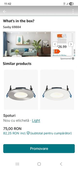 Spoturi noi sigilate