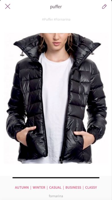 Дамско пухено яке FORNARINA