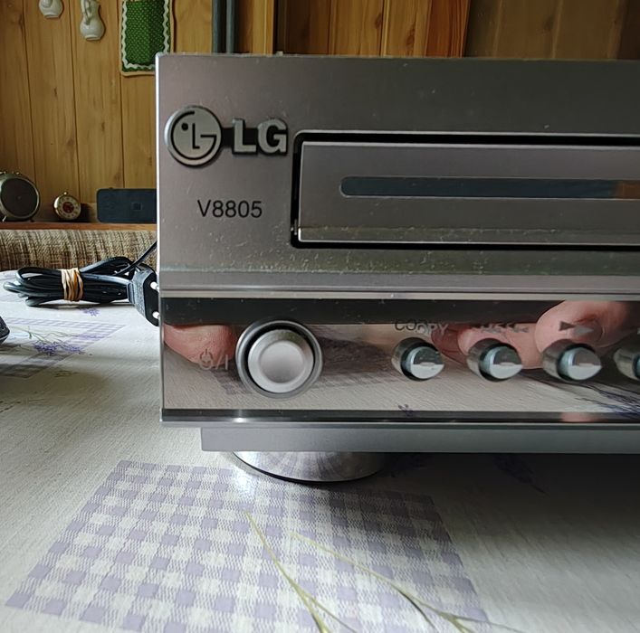 DVD recorder LG, VHS