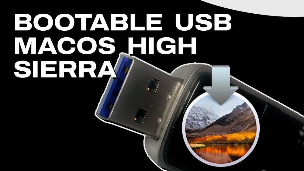 Apple MacOS High Sierra USB-Stick MacBook Pro Air iMac Mac OS X