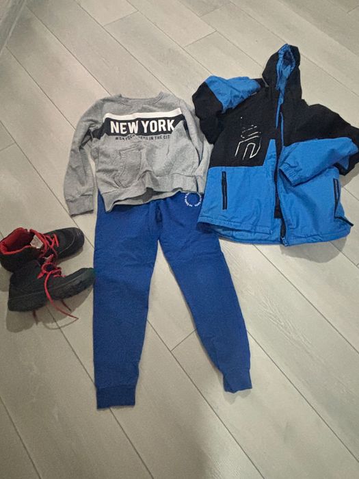 яке ботуши долнище блуза 134 см zara nike adidas