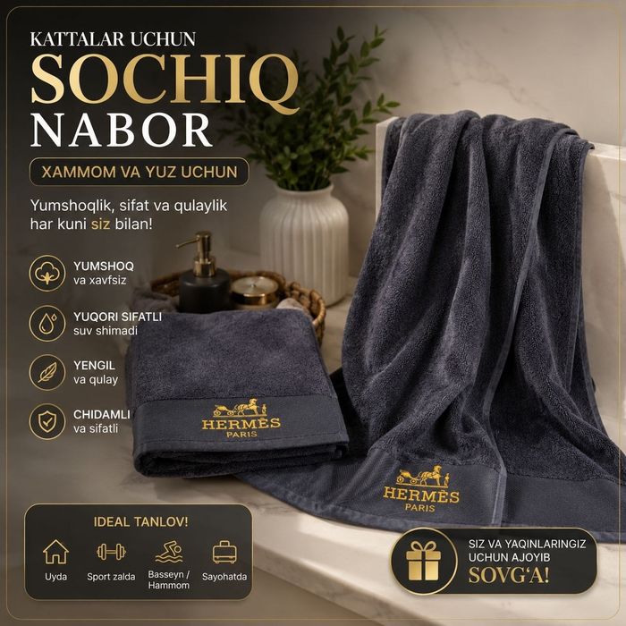 Sochiqlar hermes orginal xitoy 1chi qo'l