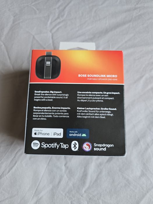 Блютуз колонка Bose Soundlink micro 2 gen.