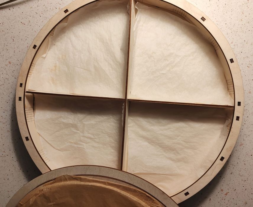 Коробка подарочная круглая