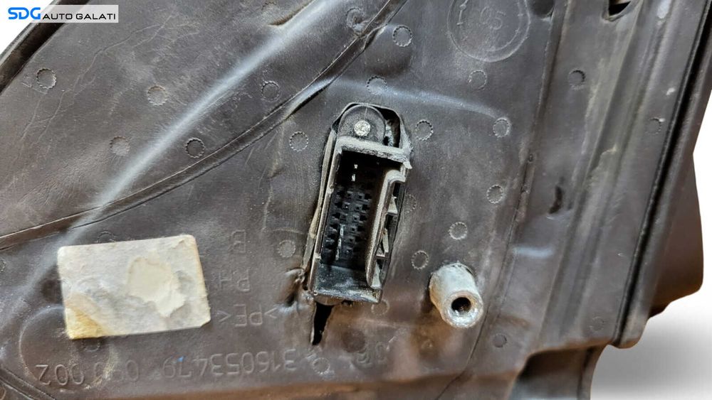 Oglinda Dreapta Electrica Opel Astra H 2004 - 2010 Culoarea Negru Cod 316053479 [LR0827]