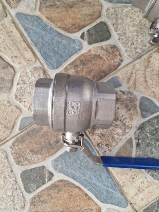 Robinet 2" DN50PN63 AISI 316