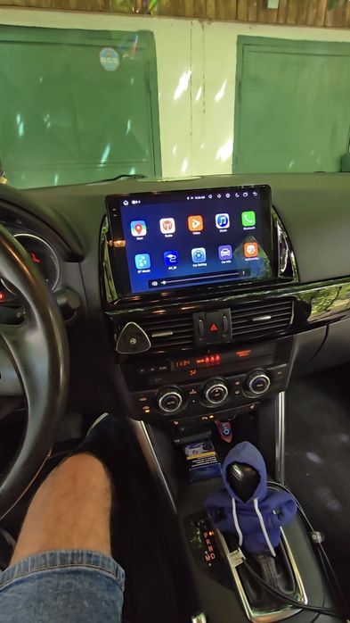 Navigatie Android Mazda CX5 Waze YouTube Carplay