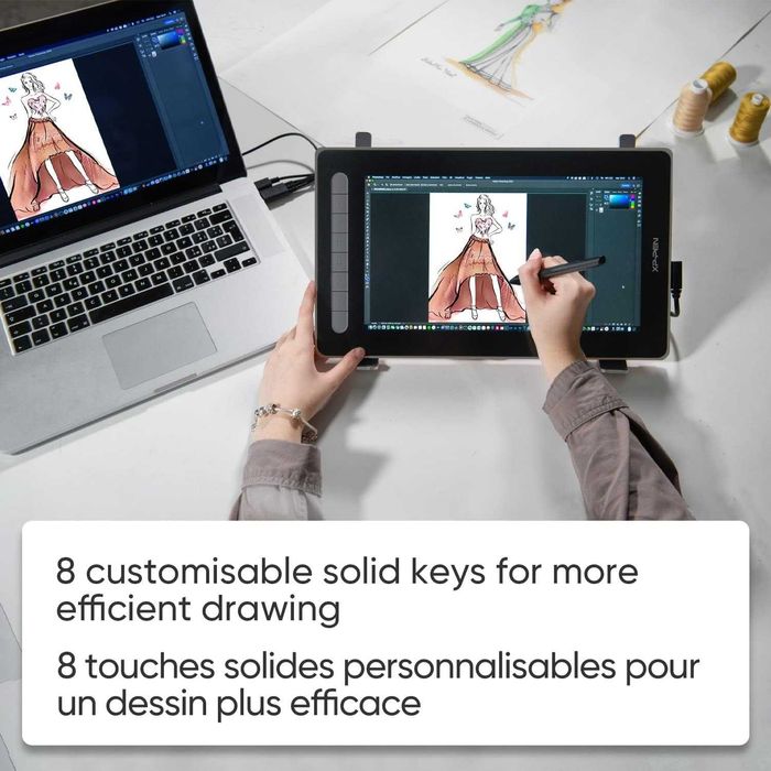 Графичен таблет с екран XP-Pen Artist 12 (2nd Gen) - Нов с X3 чип