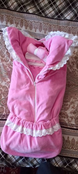 Конверт на выписку для девочки