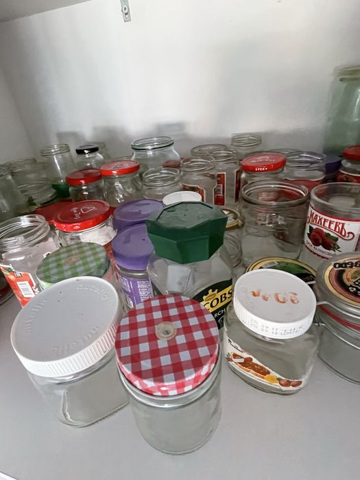 Баночки маленькие разные