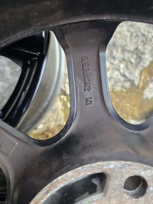 Set 4buc jante Al R14 Dacia Spring, Renault Clio, Suzuki Swift, Ignis,