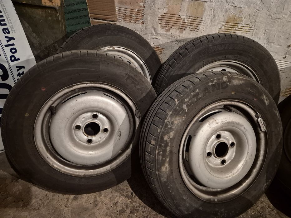 Летни гуми с джанти